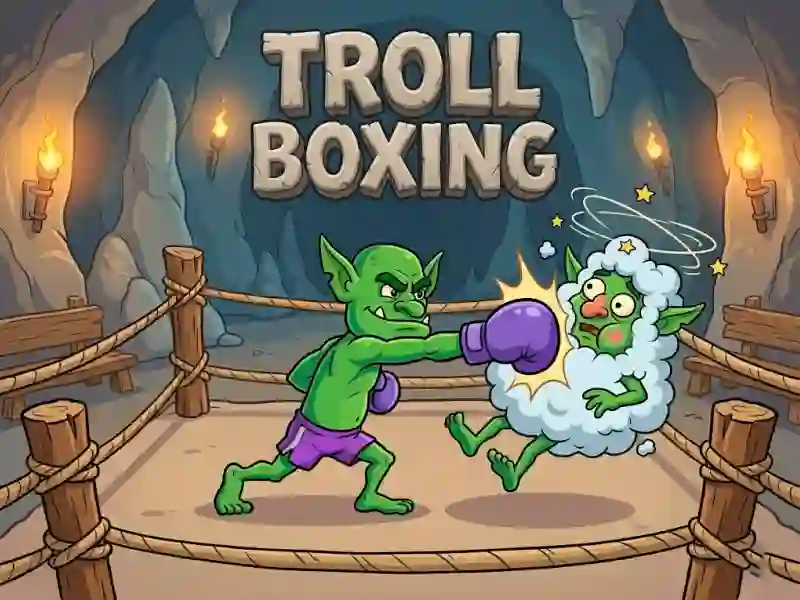 Troll Boxing — bezplatná online hra