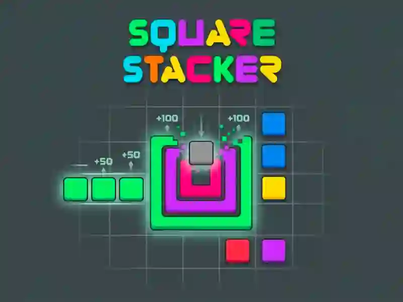 Square Stacker — gratis online spil
