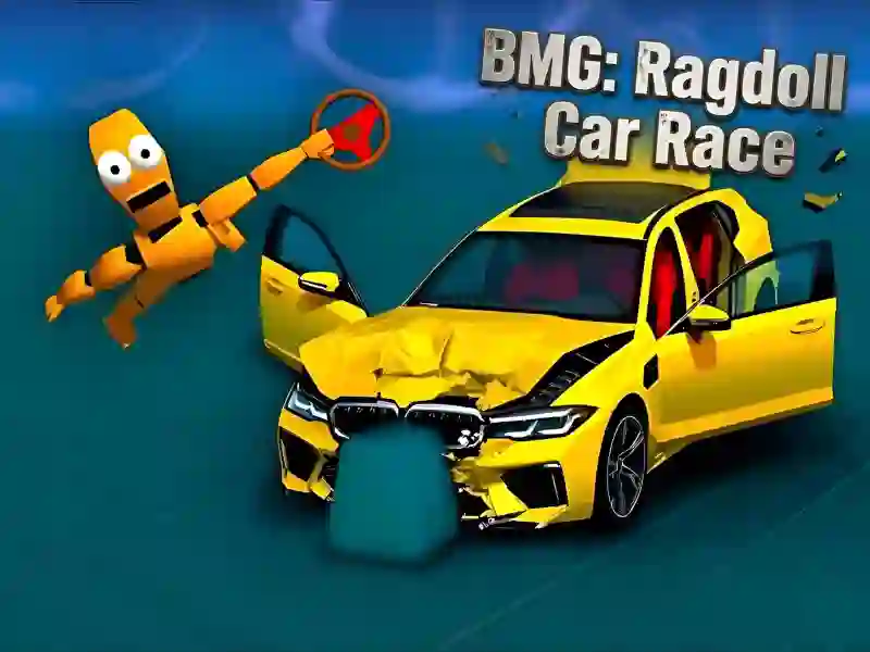 BMG: Ragdoll Car Race — ücretsiz çevrimiçi oyun