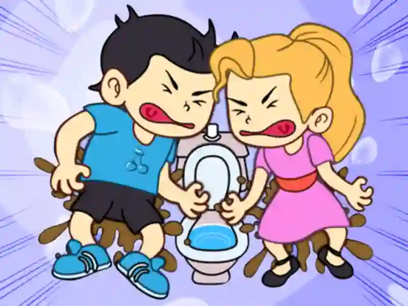 Toilet Rush Race: Draw Puzzle — 무료 온라인 게임