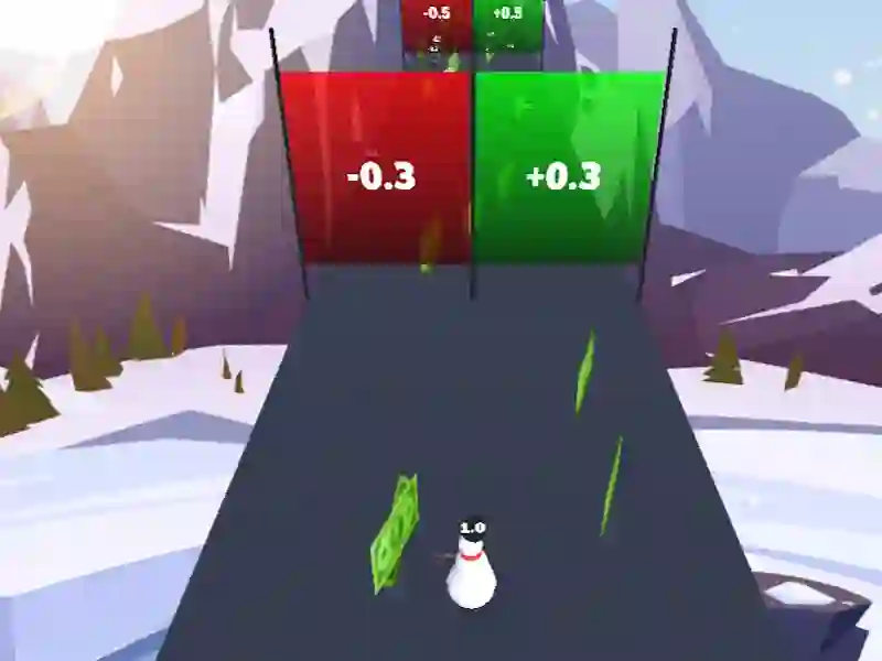 Crazy Snowman: Runner Game — 무료 온라인 게임