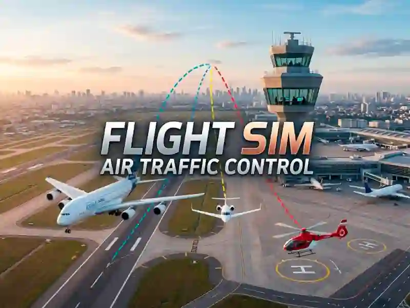 Flight Sim Air Traffic control — online hra zdarma