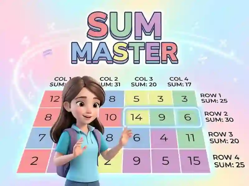 Sum Master — gioco online gratis