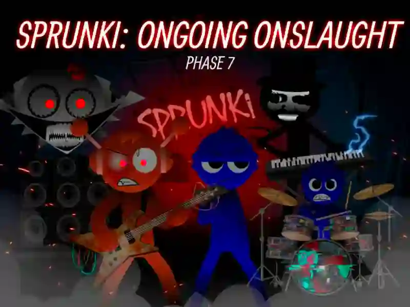 Sprunki Phase 7: Ongoing Onslaught — besplatna online igra