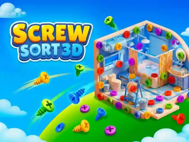 Screw Sort 3D — free online game
