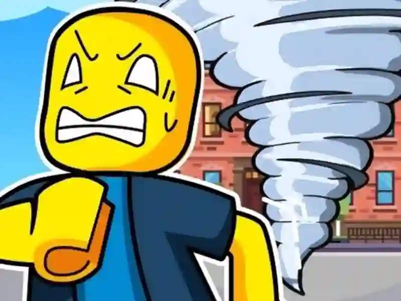 Natural disaster survival Obby — bezmaksas tiešsaistes spēle