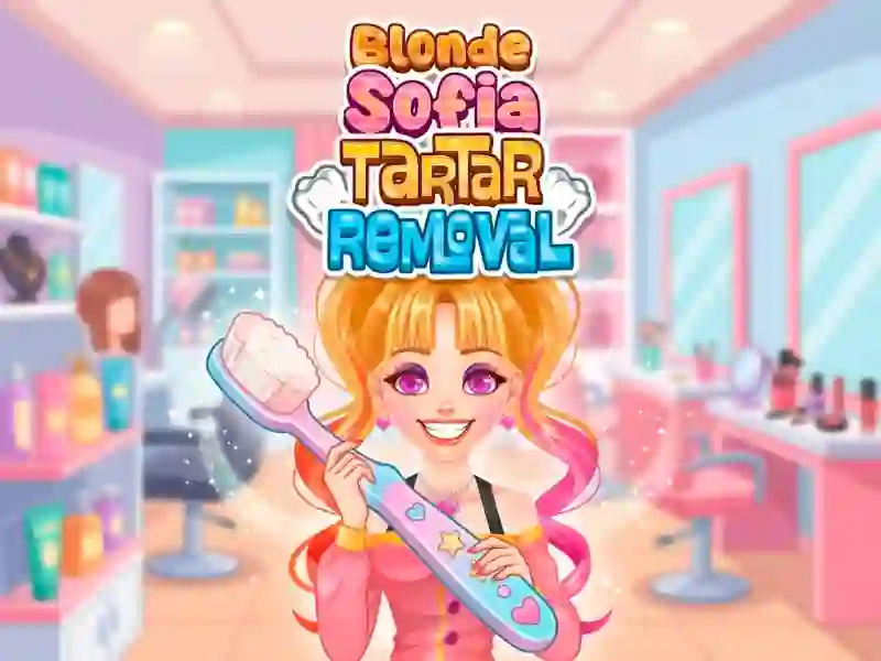 Blonde Sofia Tartar Removal — darmowa gra online