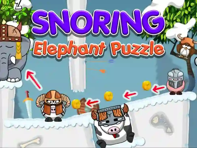 Snoring Wake up Elephant — gratis online spil