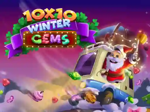 10x10 Winter Gems — لعبة مجانية اون لاين