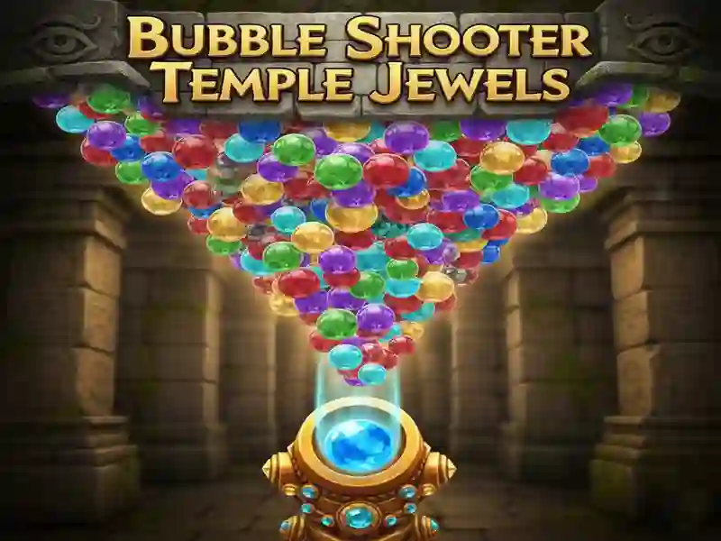 Bubble Shooter Temple Jewels — gratis online spil