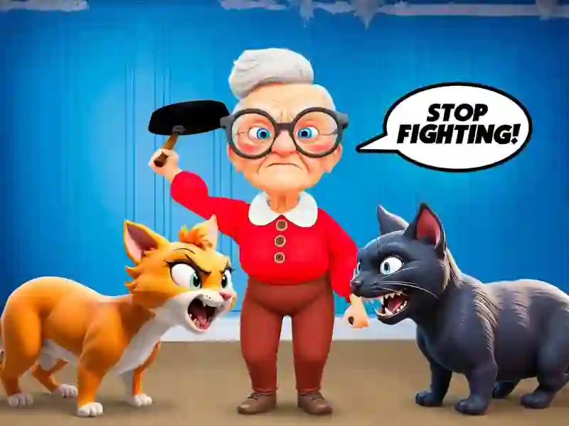 Cat and Granny — darmowa gra online