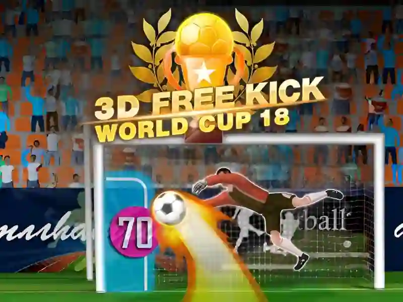 3D Free Kick World Cup 2018 — لعبة مجانية اون لاين