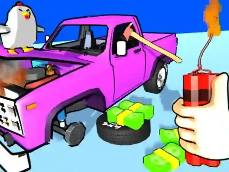 Smash the Car to Pieces! — brezplačna spletna igra