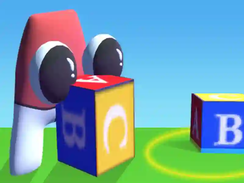 Alphabet: Room Maze 3D — joc online gratuit