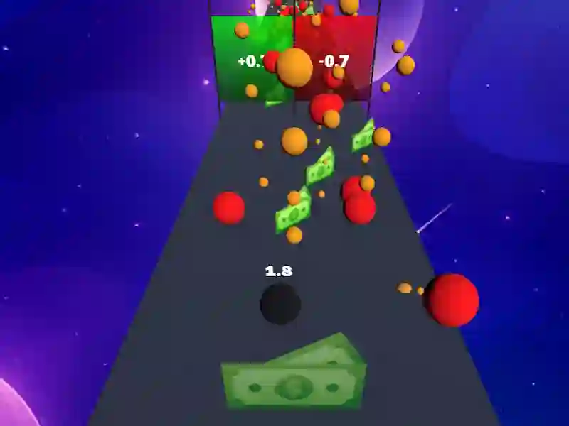Black Ball Escape: Crazy Runner — online hra zdarma