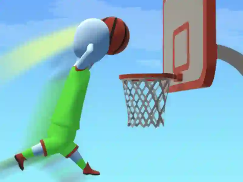 Tallman Dunk Rush – kostenloses Online-Spiel