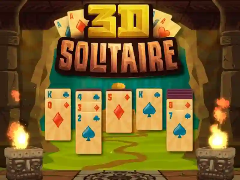 3d solitaire — gioco online gratis