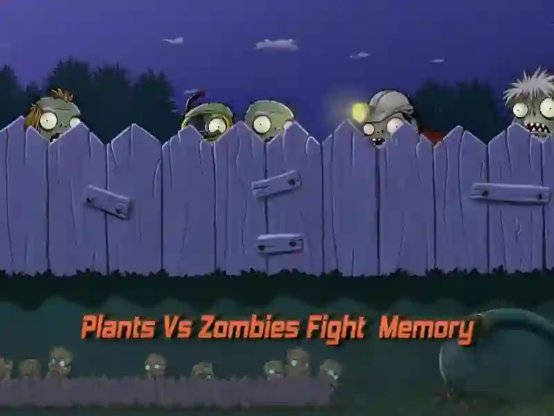 Plants vs Zombies Fight Memory — 무료 온라인 게임