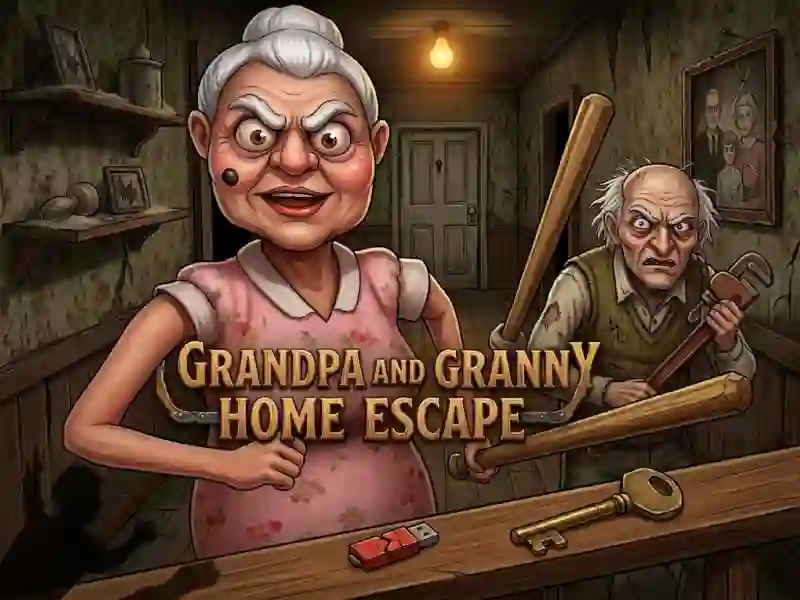 Grandpa And Granny Home Escape — besplatna online igra