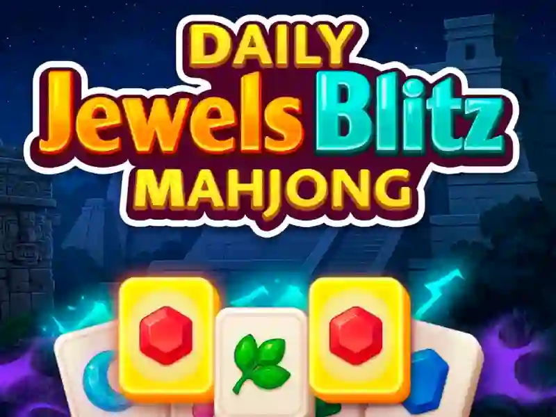 Daily Jewels Blitz Mahjong – ingyenes online játék