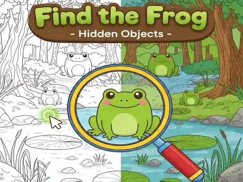 Find the Frog Hidden Objects — online hra zdarma