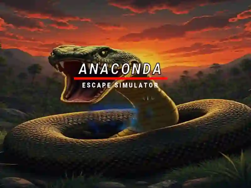 Anaconda Escape Simulator เกมออนไลน์ฟรี