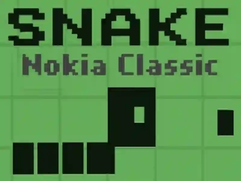 Snake Nokia Classic — online hra zdarma