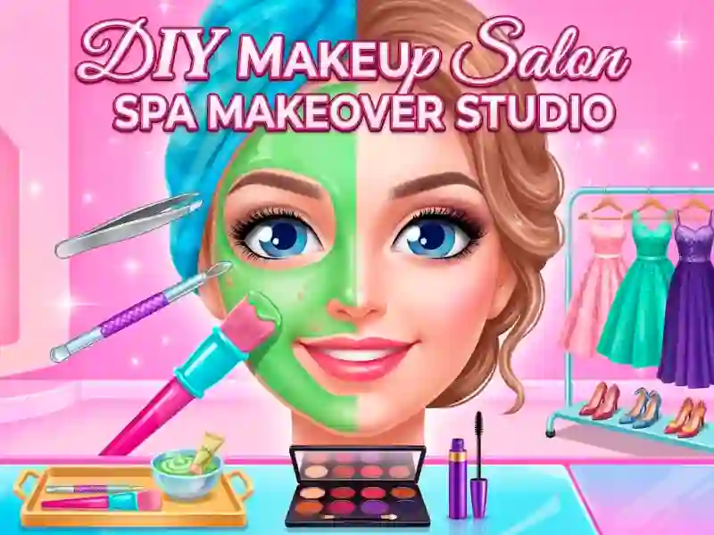 DIY Makeup Salon Spa Makeover Studio — online hra zdarma