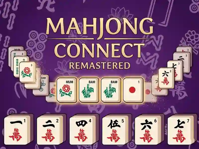 Mahjong Connect Remastered — bezmaksas tiešsaistes spēle