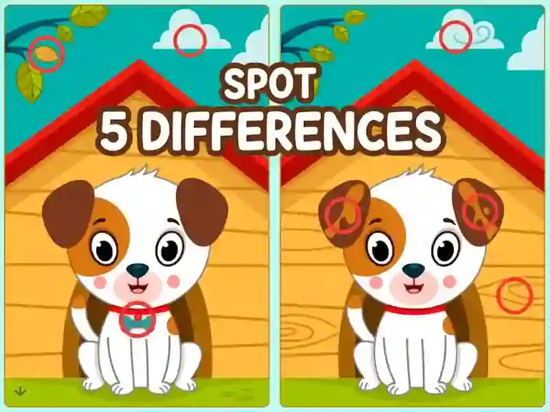 Spot 5 Differences – kostenloses Online-Spiel