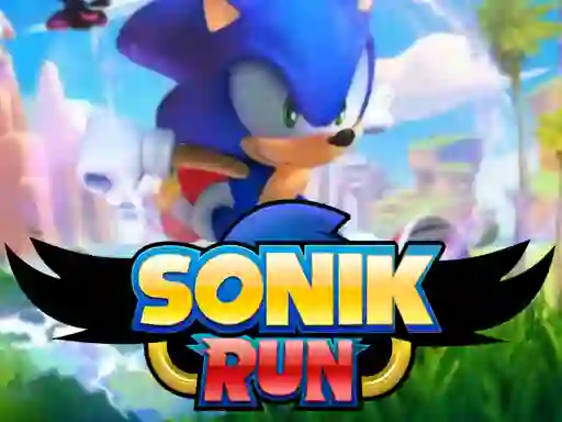 Sonik Run — bezplatná online hra