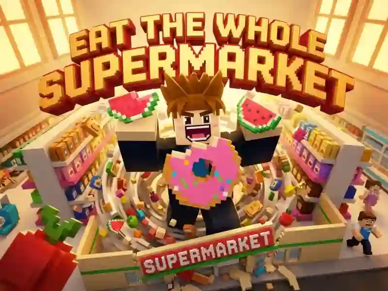 Eat the Whole Supermarket — brezplačna igra na YaYoYe