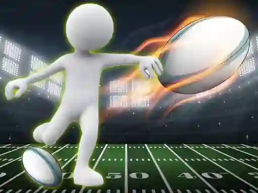 Stickman Rugby Run And Kick — 無料オンラインゲーム