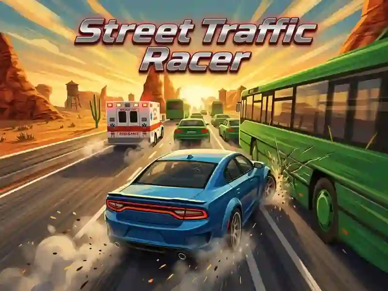 Street Traffic Racer — δωρεάν online παιχνίδι