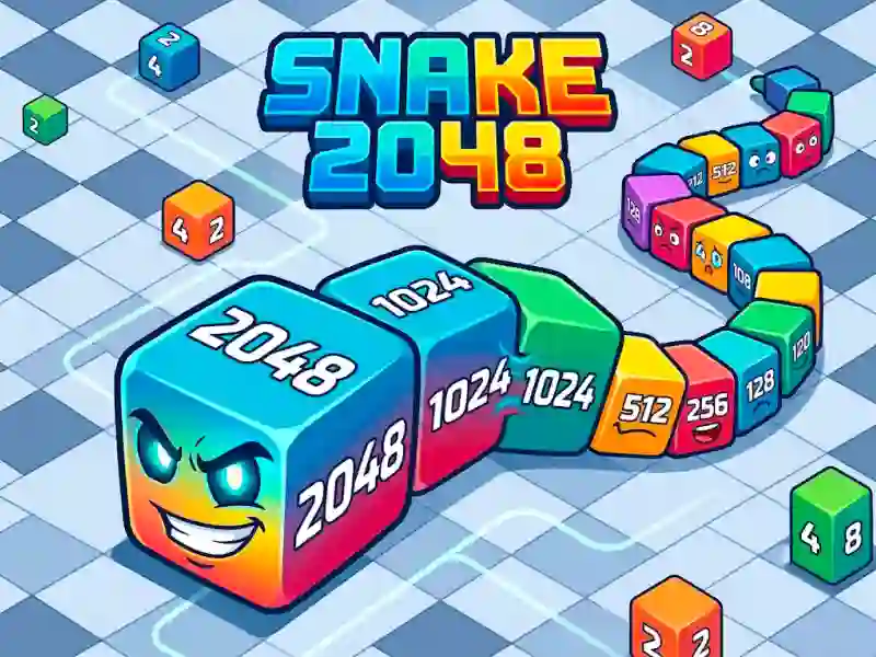 Snake 2048 — gratis online spil