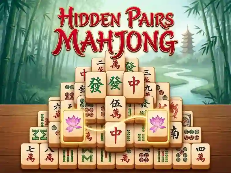 Trò chơi Hidden Pairs Mahjong trực tuyến