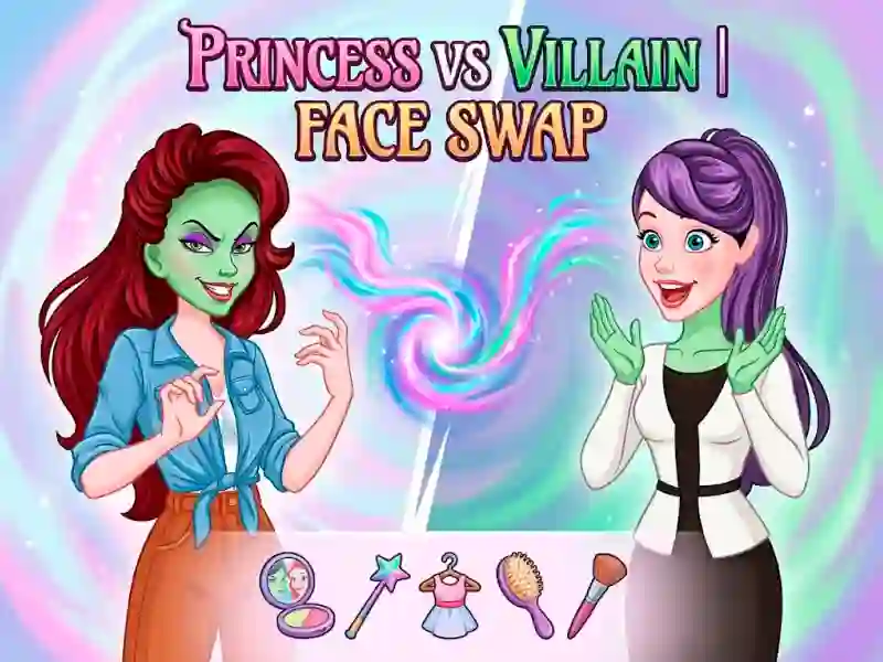 Princess vs Villain Face Swap — gioco online gratis