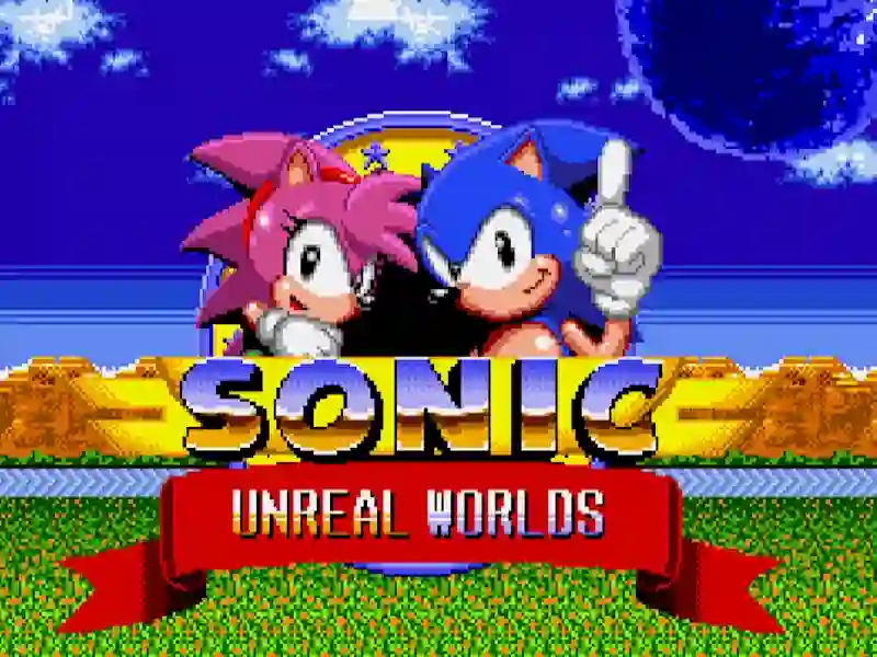 Sonic Unreal Worlds — मुफ्त ऑनलाइन गेम