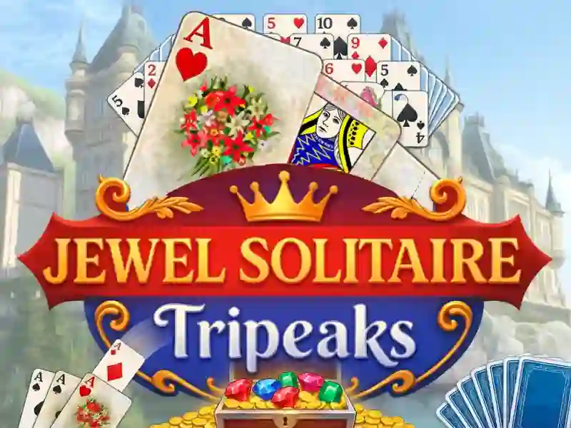 Jewel Solitaire TriPeaks — joc online gratuit