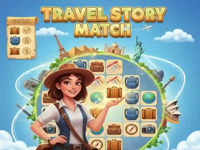 Игра Travel Story Match онлайн