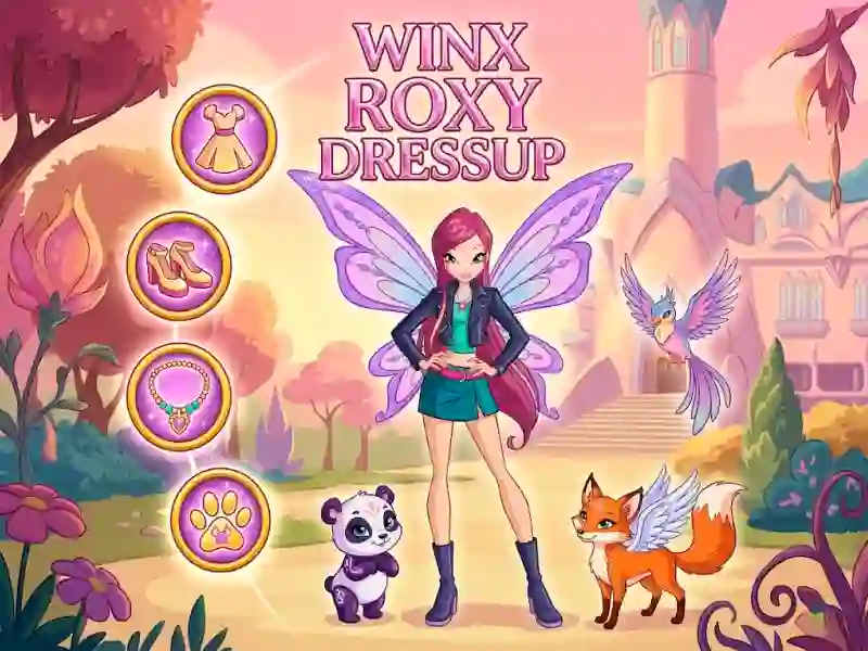 Winx Roxy Dressup เกมออนไลน์ฟรี