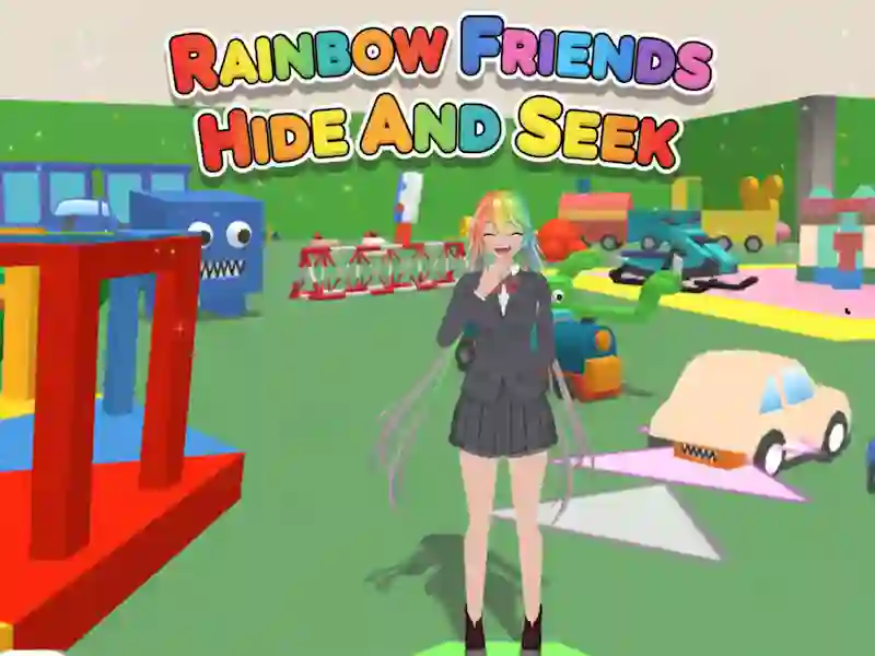Rainbow Friends Hide And Seek — juego gratis online