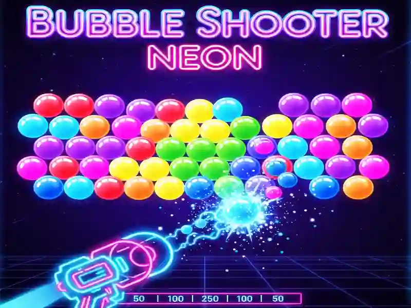 Bubble Shooter Neon — безкоштовна онлайн гра