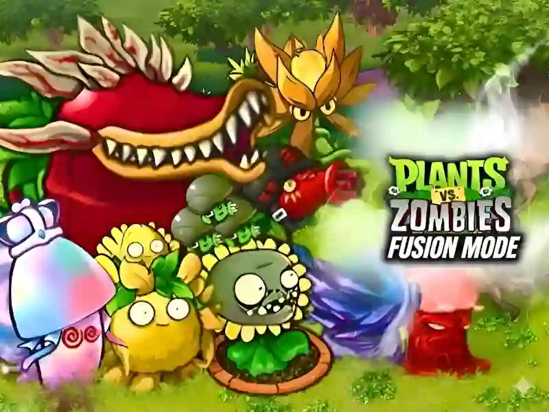 Plants vs Zombies Fusion Mode — besplatna online igra