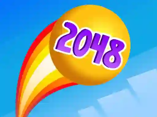 Rainbow Balls 2048 — joc online gratuit