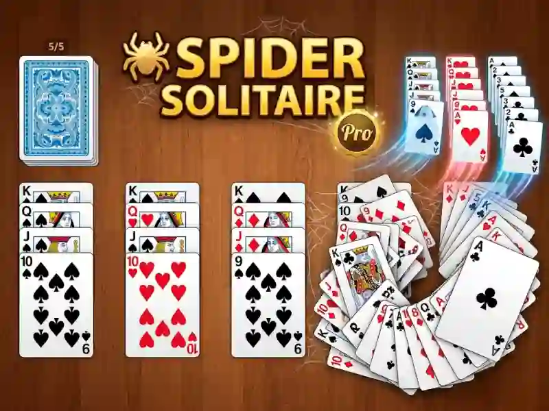 Spider Solitaire Pro — bezplatná online hra