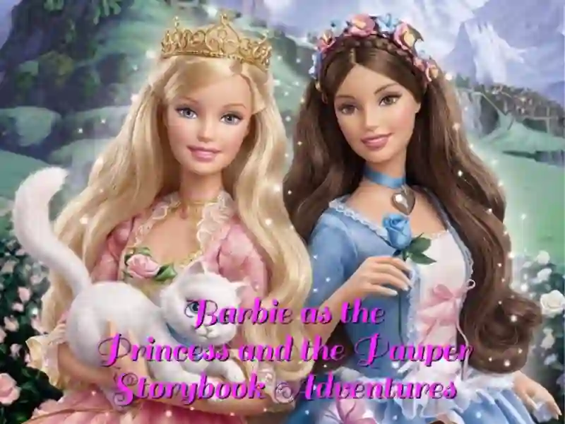 Barbie as the Princess and the Pauper Storybook Adventures — free online game
