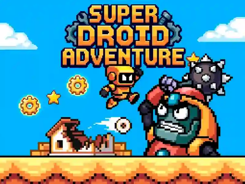 Super Droid Adventure เกมออนไลน์ฟรี