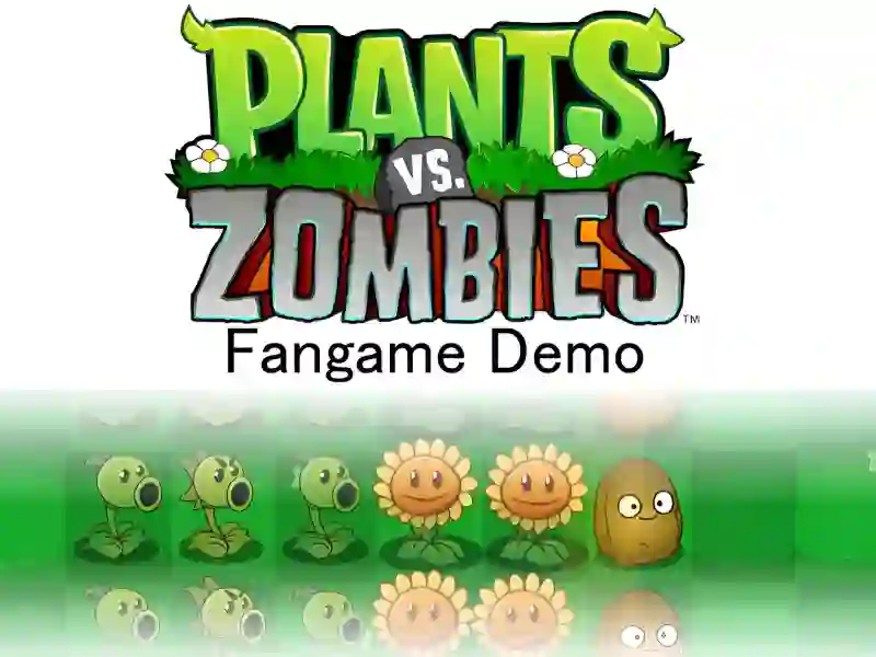 Plants vs Zombies Fangame Demo — juego gratis online