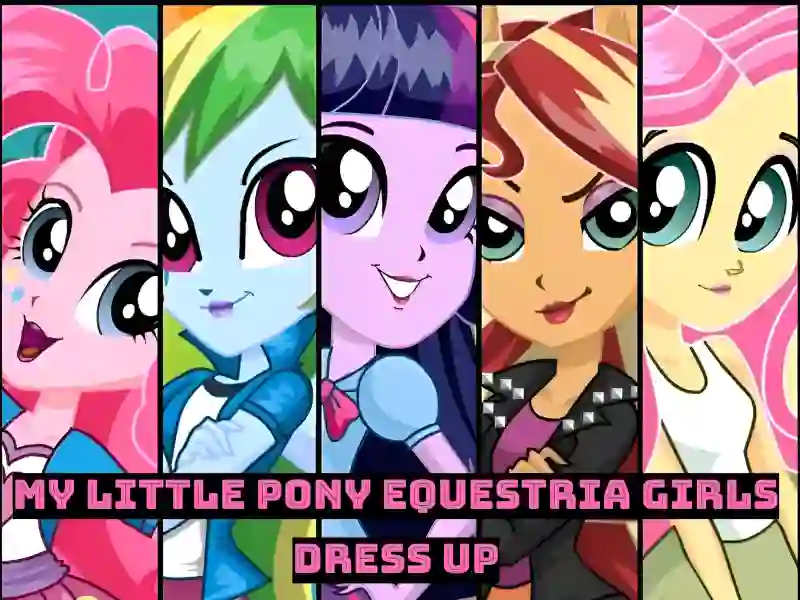 My Little Pony Equestria Girls dress up – tasuta veebimäng